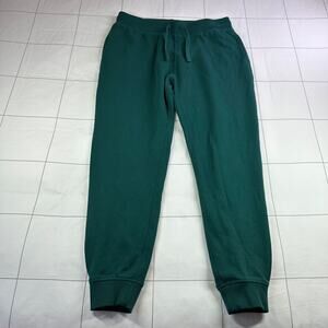 Richer Poorer Sweat Pants Mens Large Teal Green Jogger Lounge Travel Casual Cozy